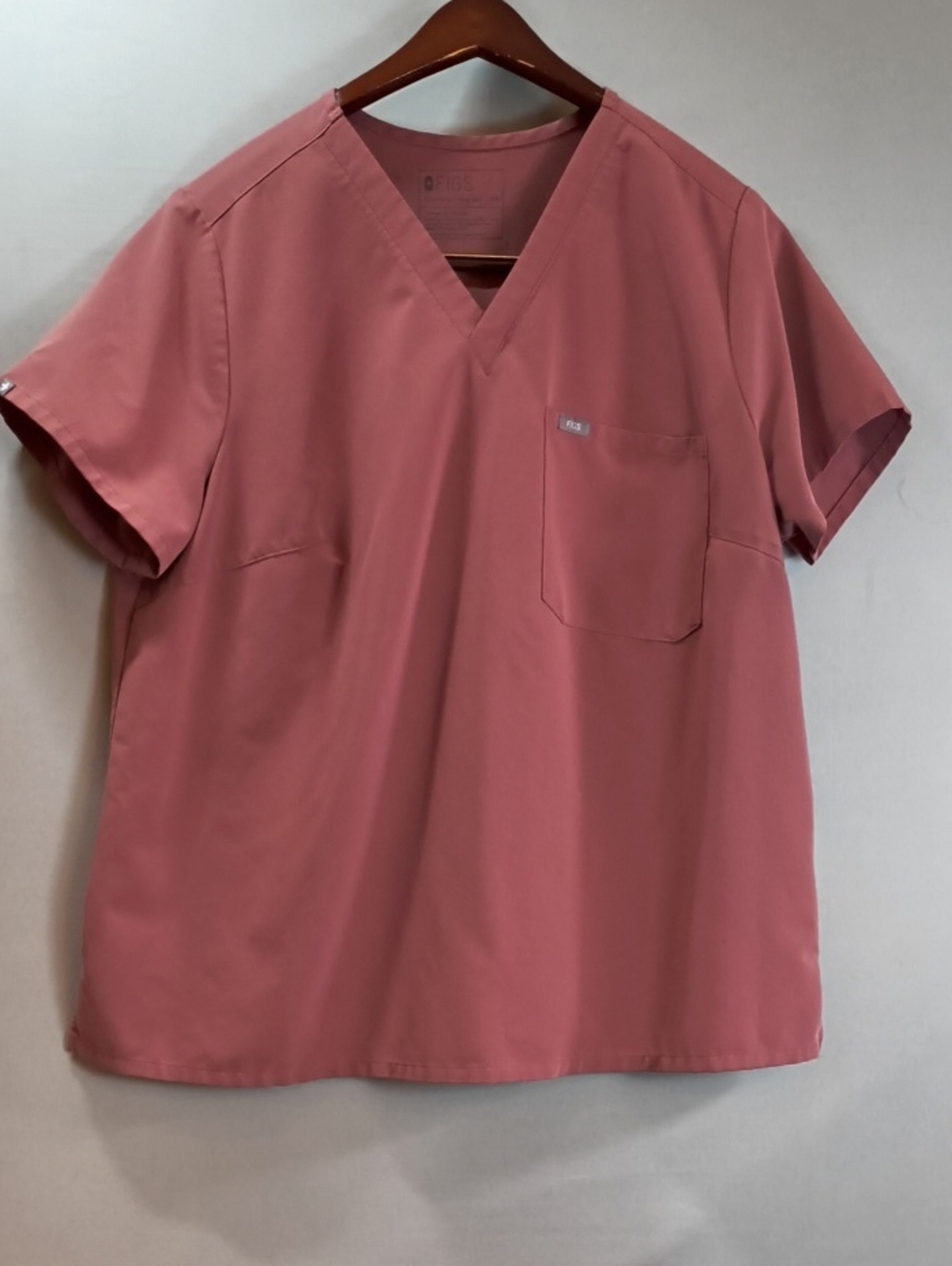FIGS Catarina Women's scrub top V-neck One Pocket Mauve, Size -3XL